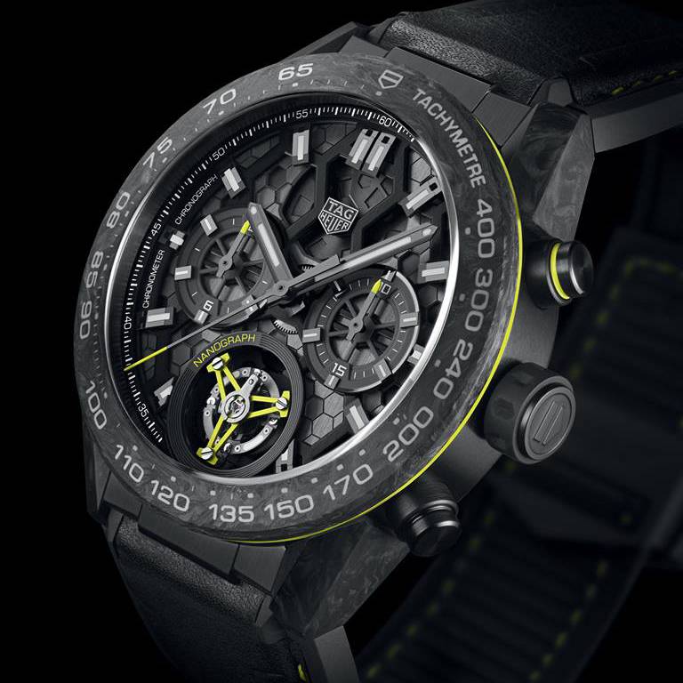 TAG Heuer Carrera Calibre Heuer 02T Tourbillon Nanógrafo