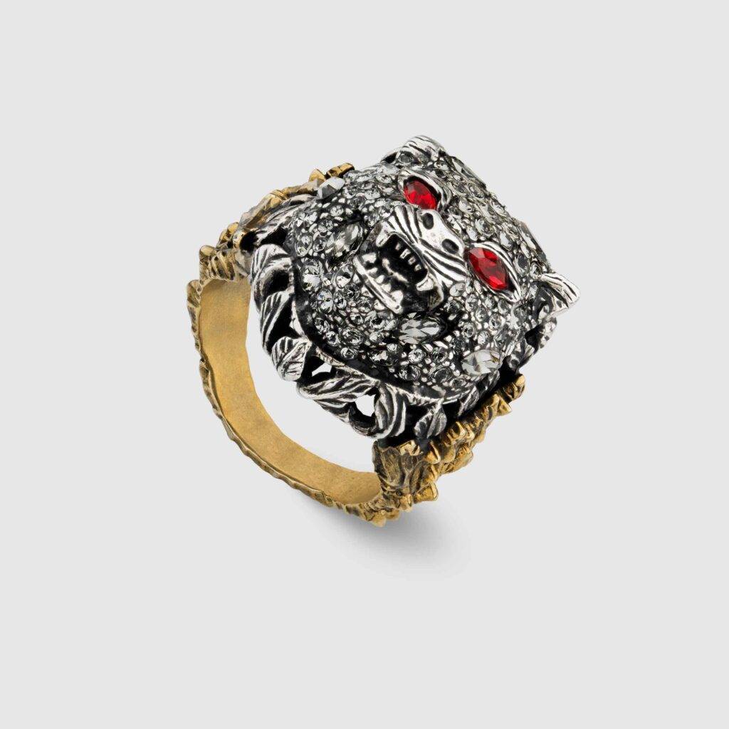 Anillo oro colección Le Marché de Merveilles Gucci Joyería Suiza2