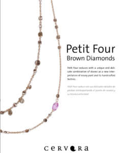 Petit Four Brown Diamonds