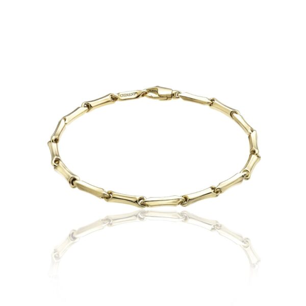 Pulsera de Chimento de la colección Bamboo Classic realizada en oro amarillo 