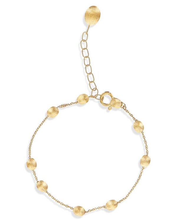 Pulsera de Nanis oro mate con pepitas BN1-583