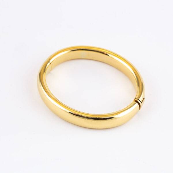 Pulsera aro rígido en oro amarillo 634-00008