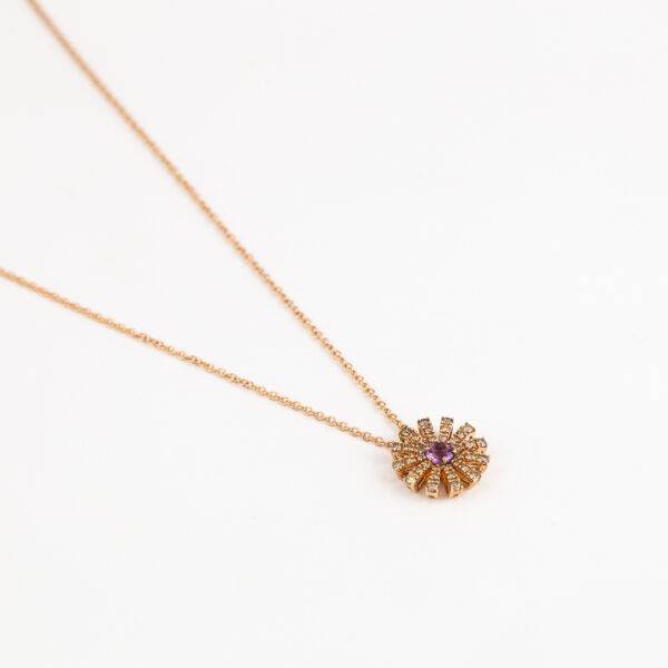 Gargantilla Margherita oro rosa