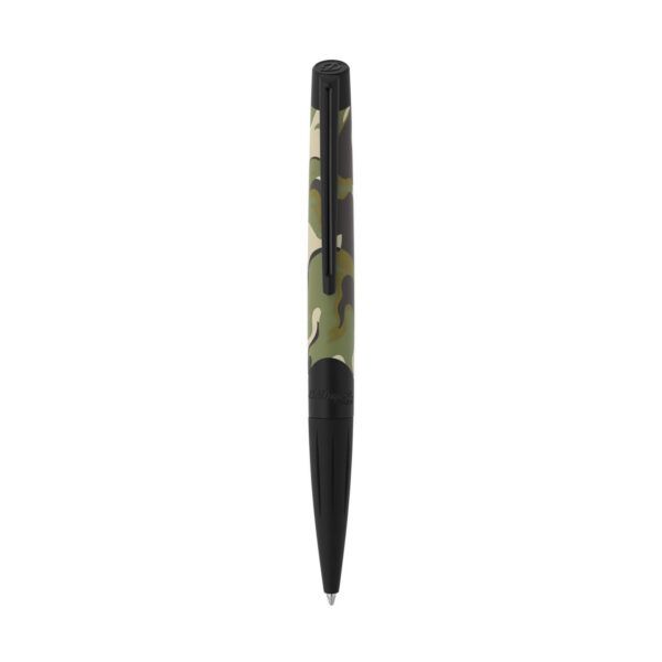 st-dupont-defi-millennium-camo-green-ballpoint-405050