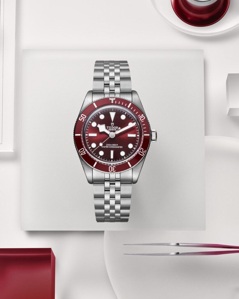 TUDOR Black Bay 58, esfera burdeos