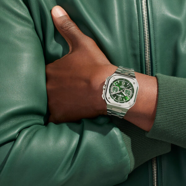 RELOJ BELL ROSS BR05-CHRONO-GREEN-Rubber