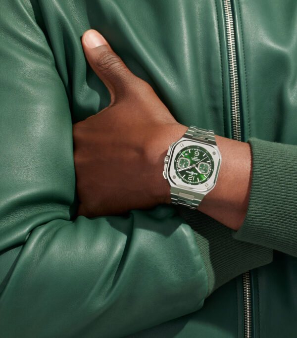 RELOJ BELL ROSS BR05-CHRONO-GREEN-Rubber