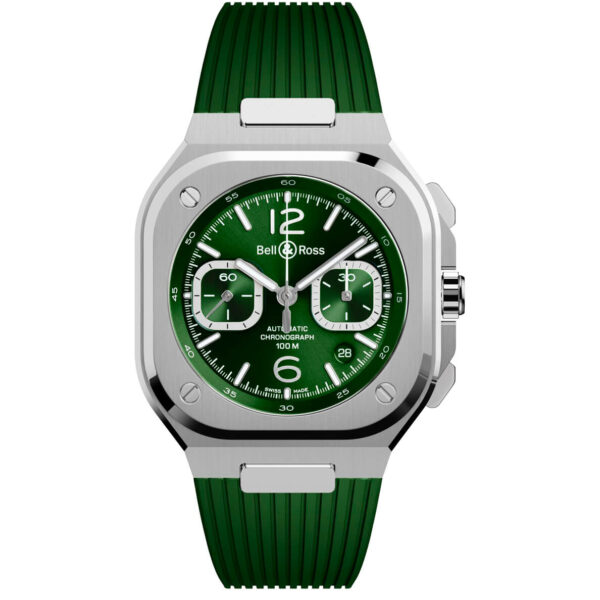 Reloj Bell & Ross BR-05 Chrono Green Steel BR05C-GN-ST_SRB