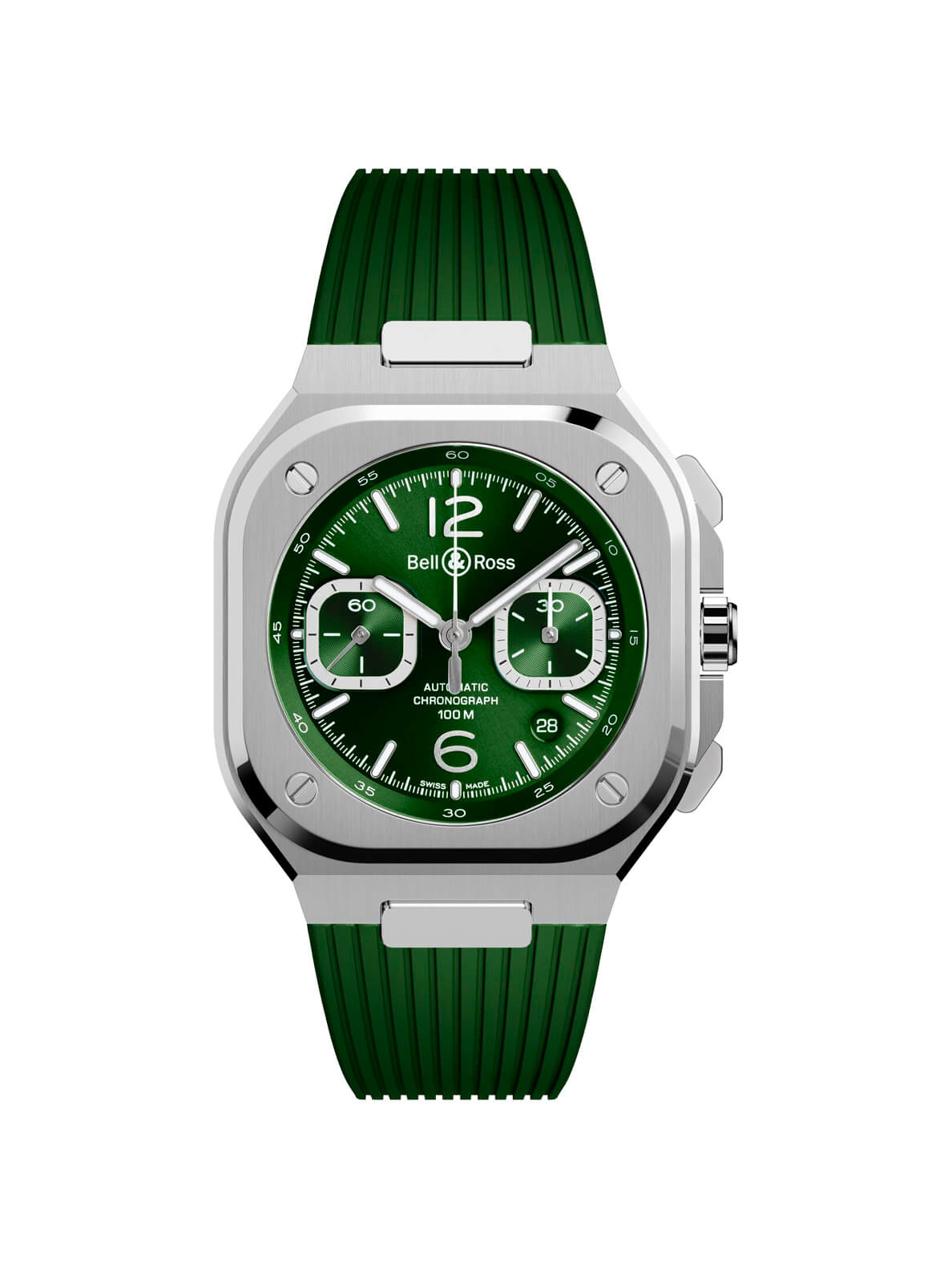 Reloj Bell & Ross BR-05 Chrono Green Steel BR05C-GN-ST_SRB