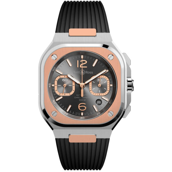 Reloj Bell Ross BR05 Chrono Grey Steel & Gold BR05C-RTH-STPG