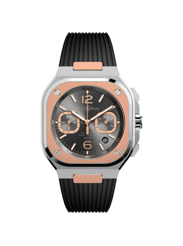 Reloj Bell Ross BR05 Chrono Grey Steel & Gold BR05C-RTH-STPG