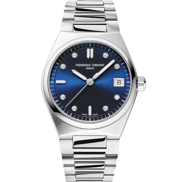 RELOJ FREDERIQUE CONSTANT Highlife Ladies Quartz Navy fc-240nd2nh26b_front