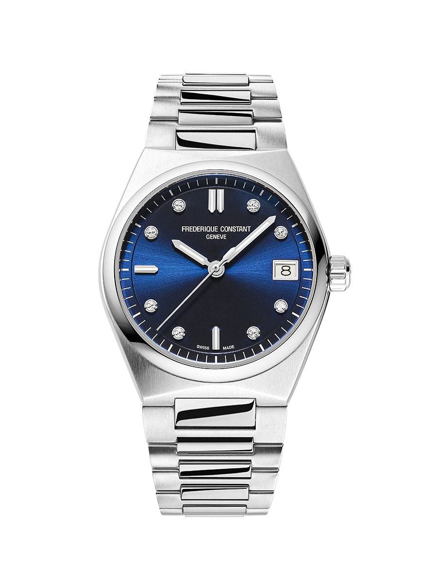 RELOJ FREDERIQUE CONSTANT Highlife Ladies Quartz Navy fc-240nd2nh26b_front
