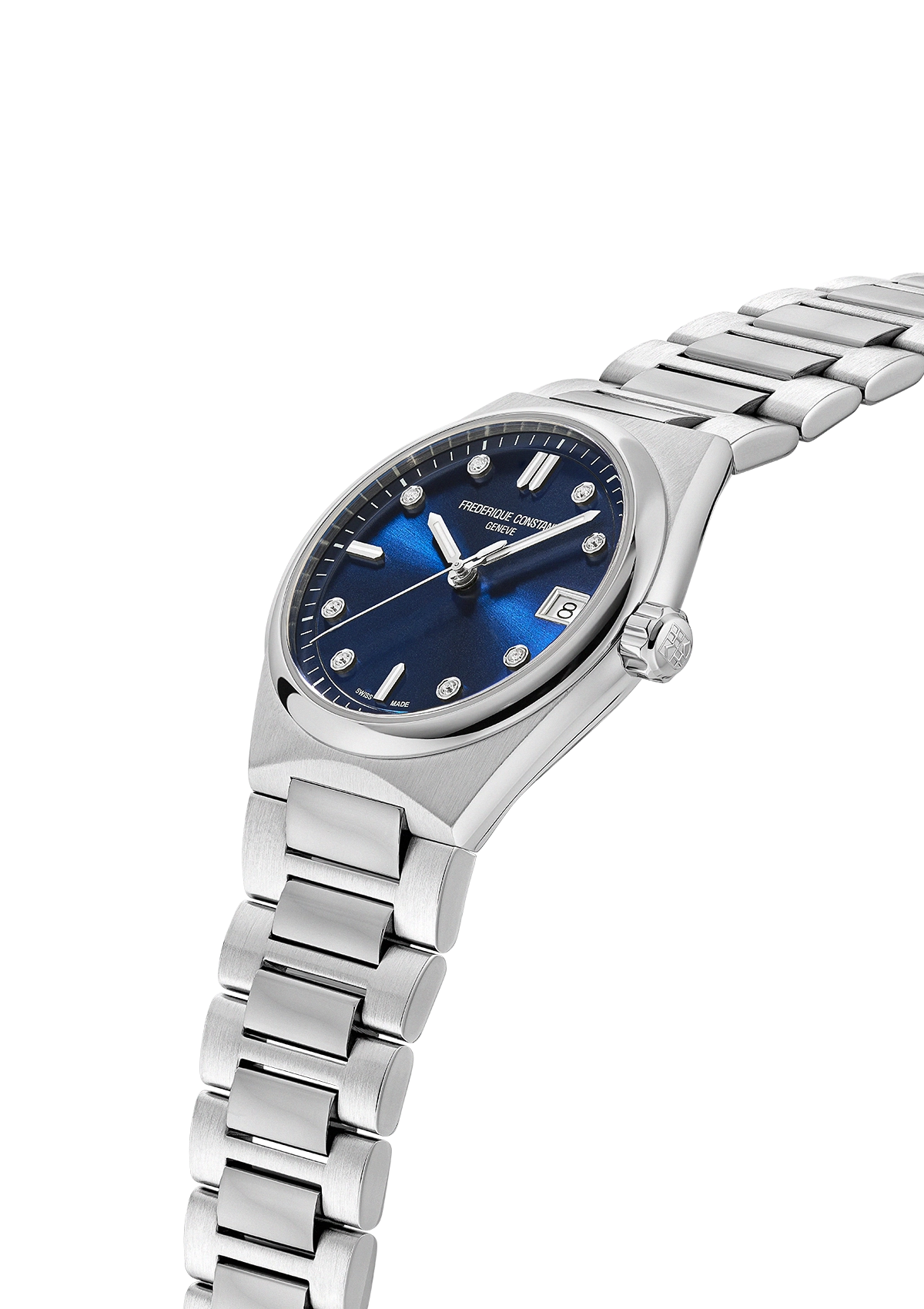 RELOJ FREDERIQUE CONSTANT Highlife Ladies Quartz Navy fc-240nd2nh26b_front