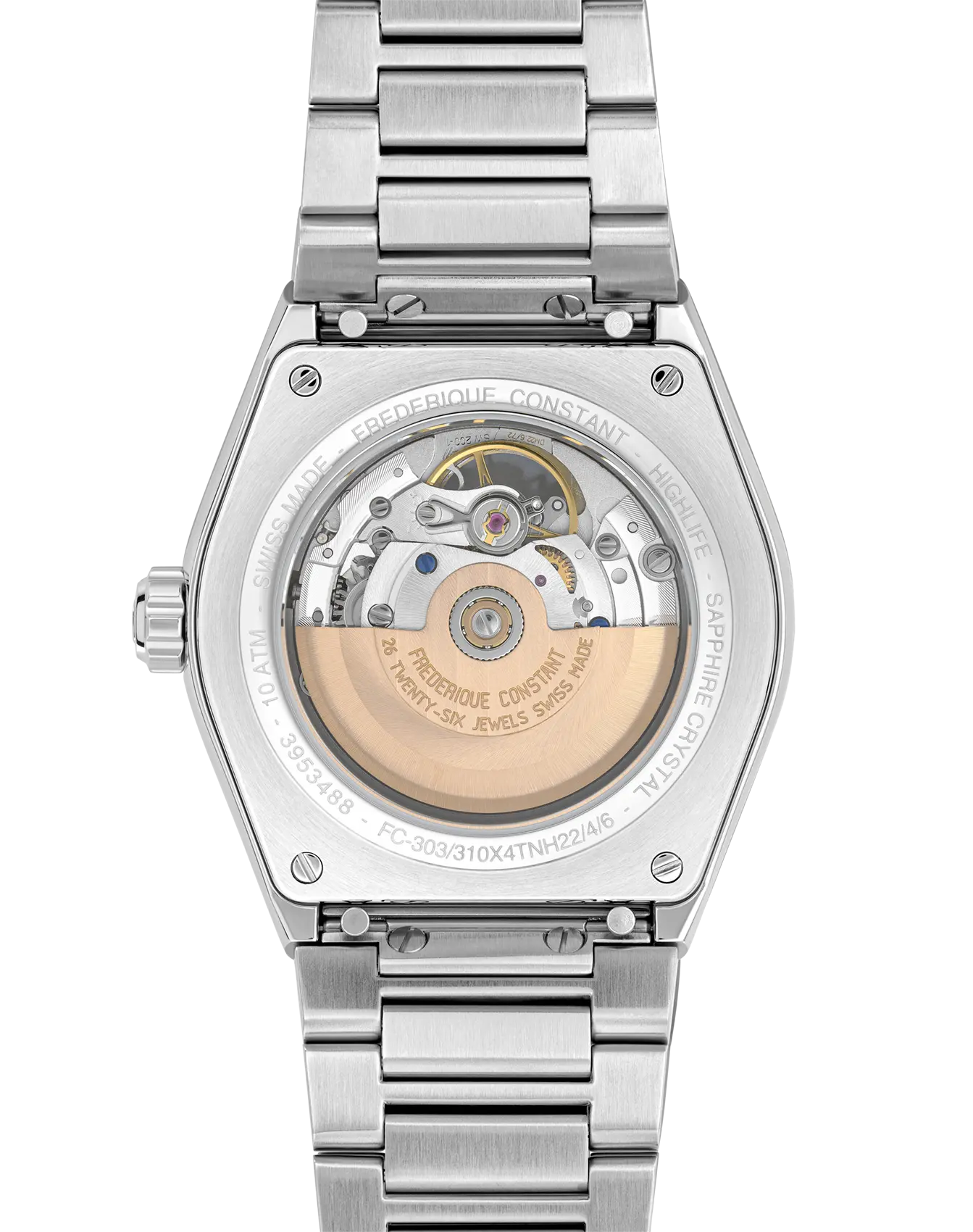 reloj frederique contant Highlife fc-310b4nh6b_front